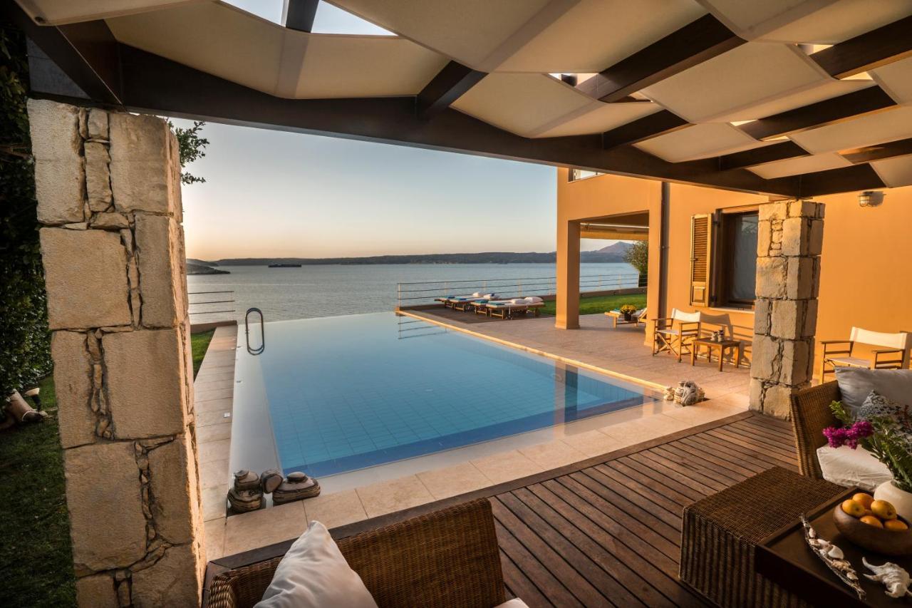 Sk Place Luxury Seafront Villas Chania Almirida Exterior foto