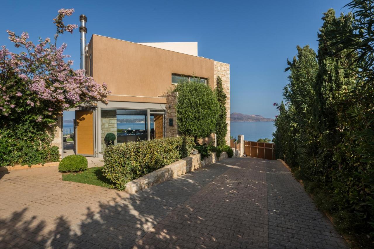 Sk Place Luxury Seafront Villas Chania Almirida Exterior foto