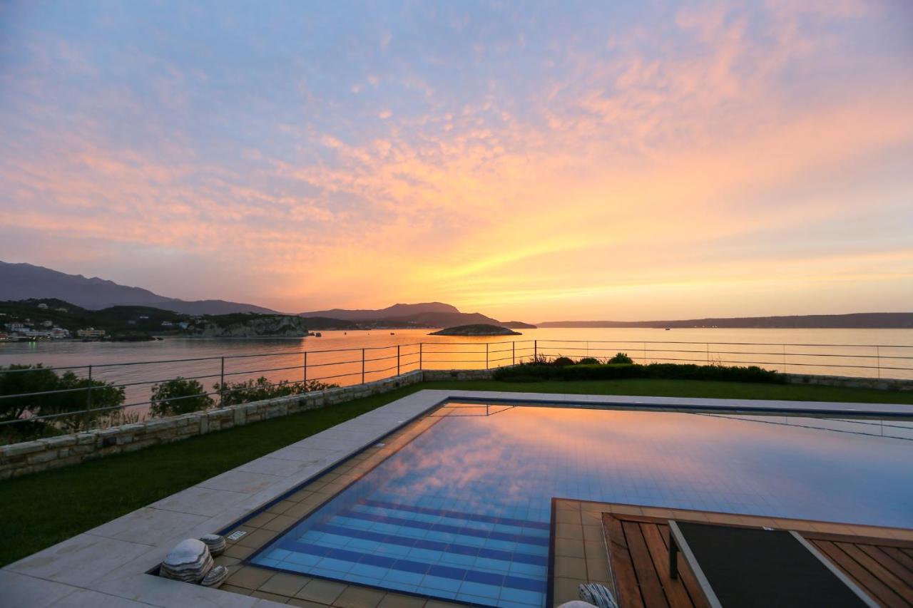 Sk Place Luxury Seafront Villas Chania Almirida Exterior foto