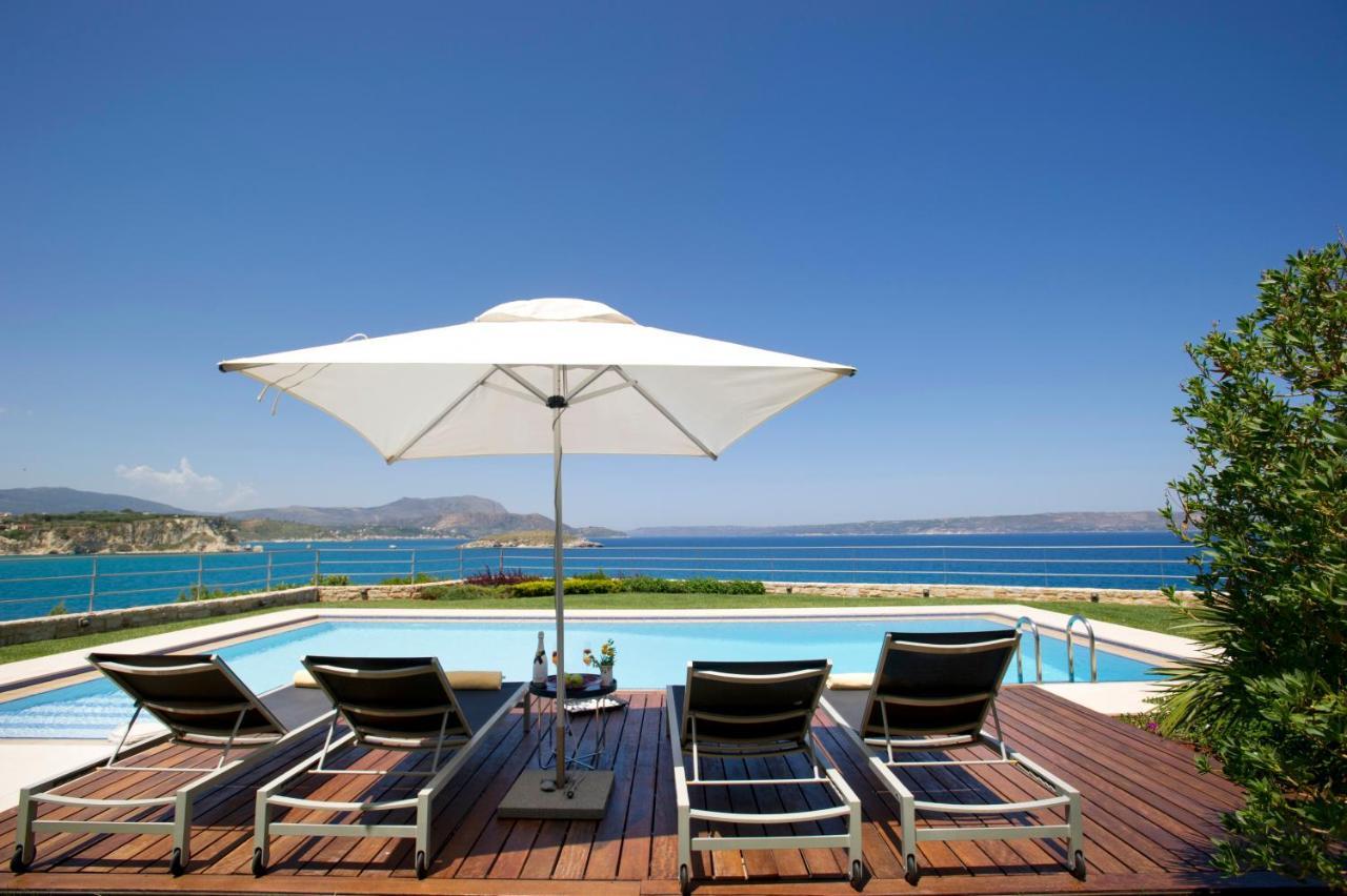 Sk Place Luxury Seafront Villas Chania Almirida Exterior foto