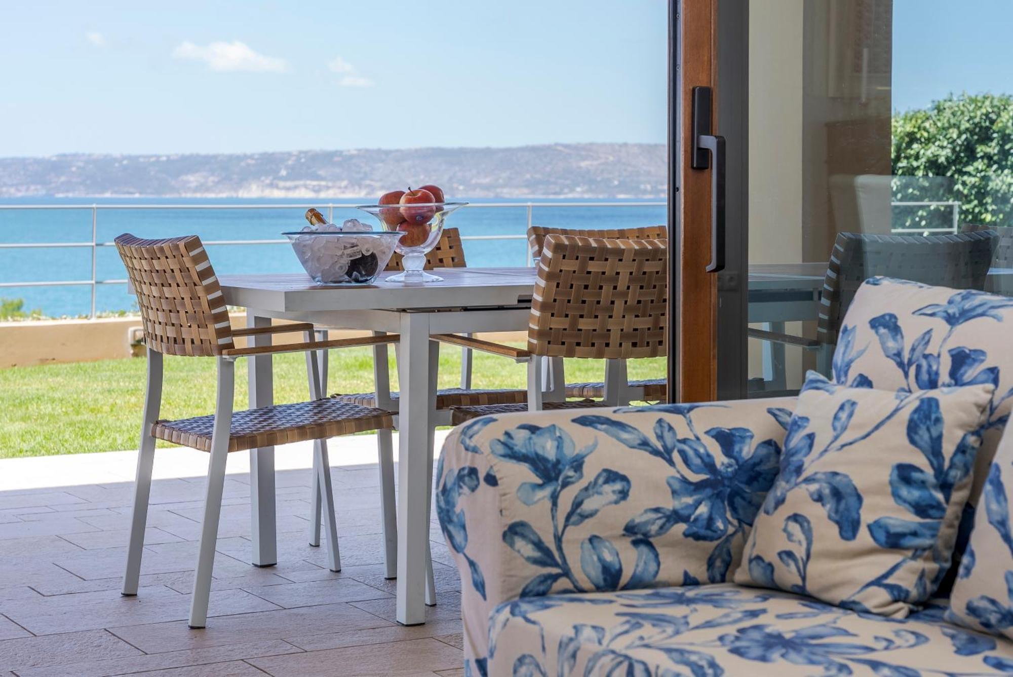 Sk Place Luxury Seafront Villas Chania Almirida Exterior foto