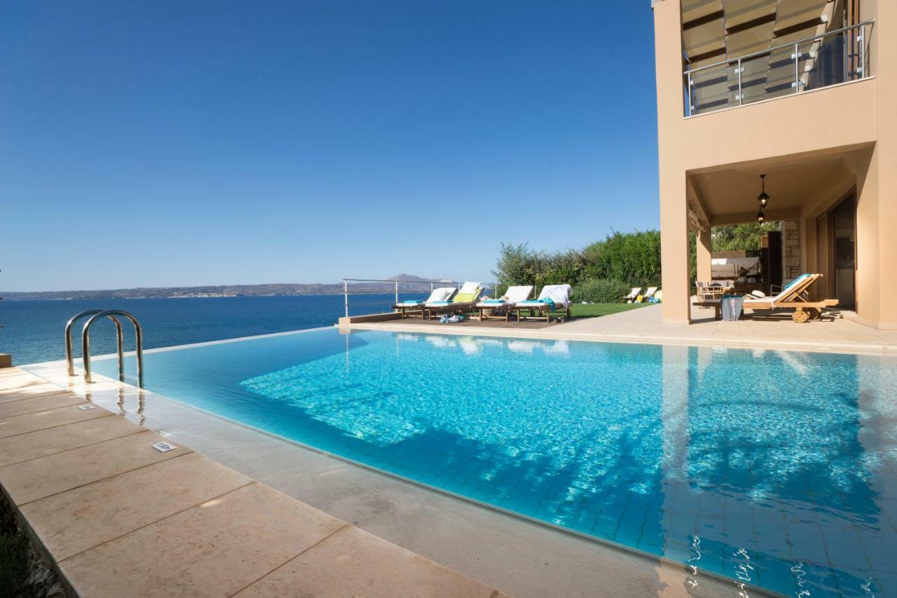 Sk Place Luxury Seafront Villas Chania Almirida Exterior foto
