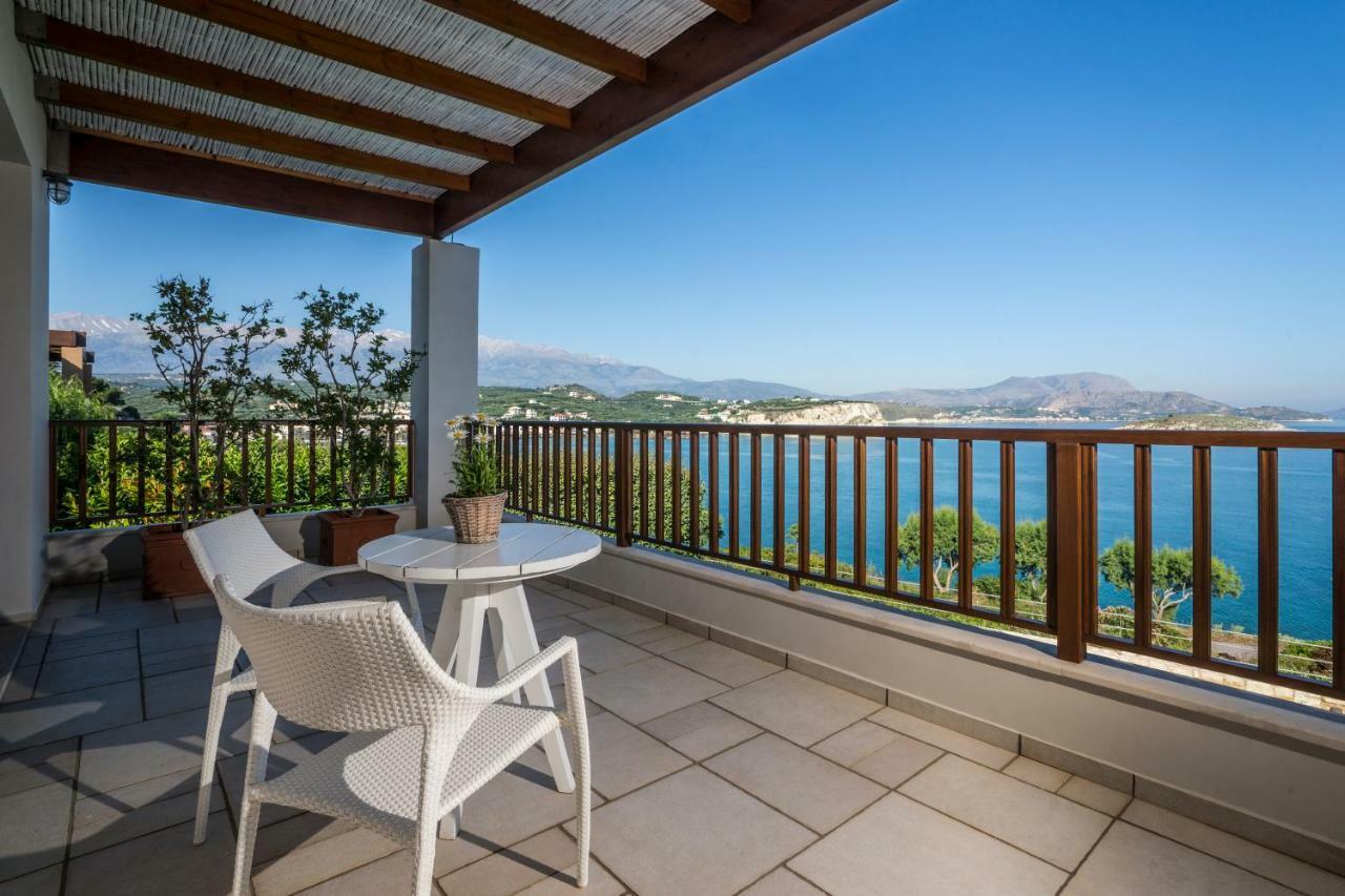 Sk Place Luxury Seafront Villas Chania Almirida Exterior foto